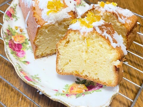 【白ワインに合う】柚子のパウンドケーキ